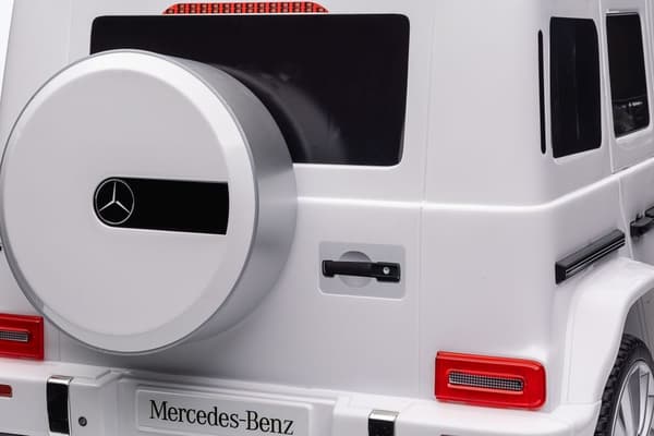 Battery Vehicle Mercedes G500 White 4x4