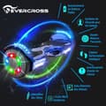 Miniatyrbild 2 av 4: EVERCROSS Hoverboard Gyropod 6.5" Blå Hoverkart Blå förstärkt självräknande LED-ljus Bluetooth Motor 700W Barn