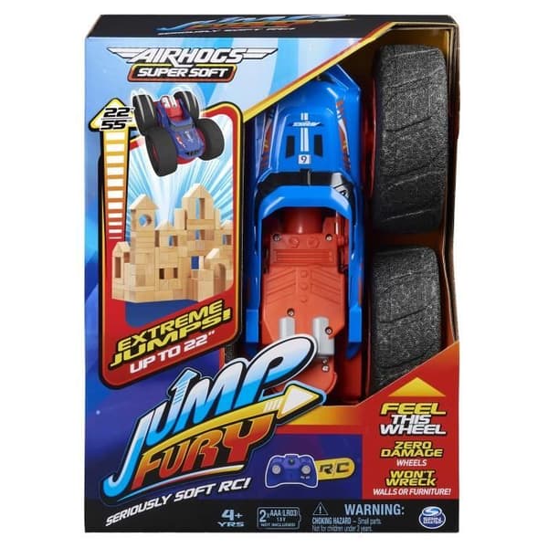AIR HOGS Off-Road Remote Control Car - Jump Fury RC - Hoppar upp till 55 cm - 2,4 GHz