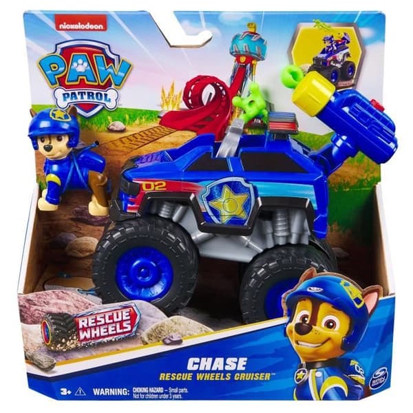 SPIN MASTER VEHICLE + PAW Patrol Räddningshjul JAKTFIGURE