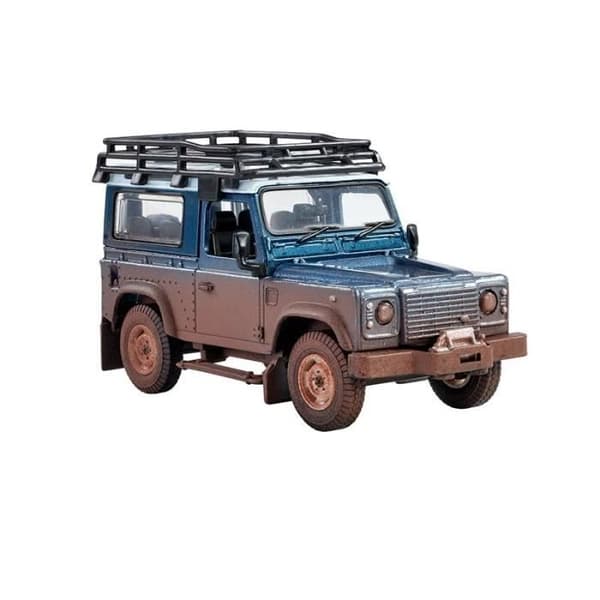 Bilspel - Land Rover Defender Britains - Muddy - Blå