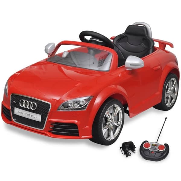 Audi TT RS åkbil för barn med fjärrkontroll röd
