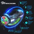 Miniatyrbild 2 av 4: EVERCROSS Hoverboard Gyropod 6.5 tum Svart Hoverkart Svart självbalanserande LED-ljus Bluetooth Motor 700W Barn