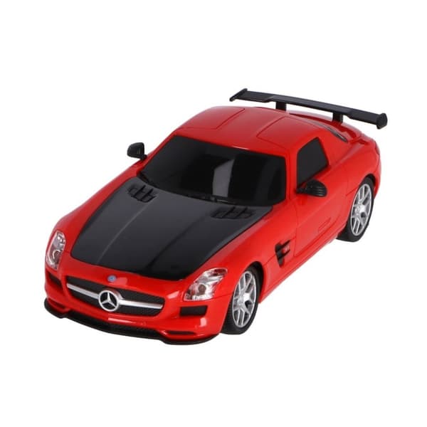 RC Mercedes-Benz SLS AMG GT Final Edition 1:24 + Lys Sort/Rød