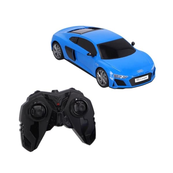 RC Audi Audi R8 V10 Coupé 1:16 + Lyseblå