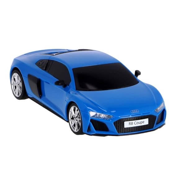 RC Audi R8 V10 Coupé 1:24 + Lyseblå