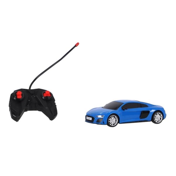 RC Audi R8 V10 Coupé 1:24 + Lyseblå