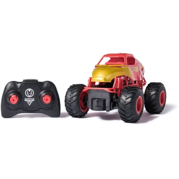 Monster Jam RC Iron Man Truck 1:24 Rød/Guld