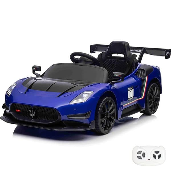 Barnbil 12V - Maserati MC20 GT2 - 1 till 5 år - Blå