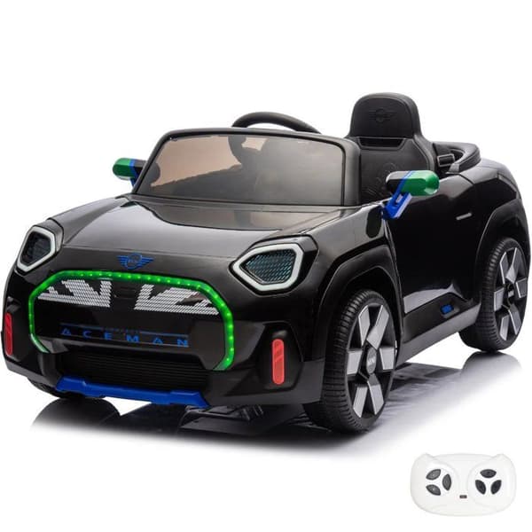 Elbil Barn 12V - MINI Aceman - 1 till 5 år - Svart