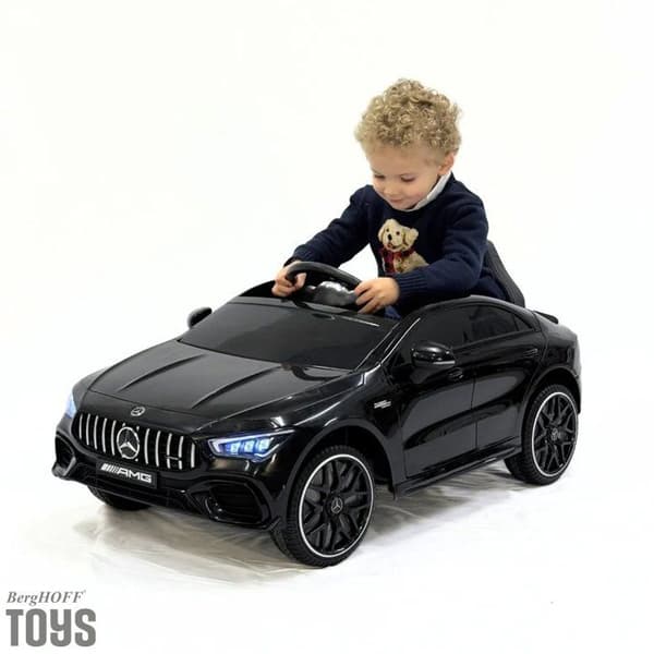 Batteribil 12V - Mercedes CLA45s AMG - 1 till 5 år - Vit