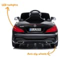Miniatyrbild 3 av 6: Mercedes Elbil Polis SL500 AMG - 12V - 1 till 6 år - Vit