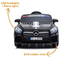 Miniatyrbild 6 av 6: Mercedes Elbil Polis SL500 AMG - 12V - 1 till 6 år - Vit