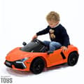 Miniatyrbild 2 av 6: Barnbil 12V - Lamborghini Revuelto - 1 till 5 år - Orange