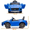 Miniatyrbild 5 av 6: Elbil Barn 12V - Maserati GranCabrio - 1 till 5 år - Blå