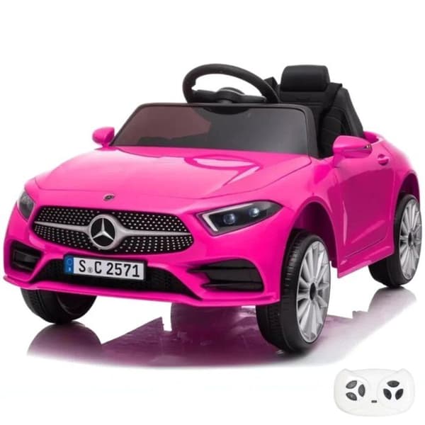 Barnbil Mercedes CLS350 - 12V batteri - 1 till 5 år - Rosa
