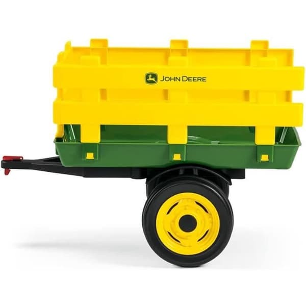 Peg Perego John Deere 2-Wheel Trailer - släp på stakesidan