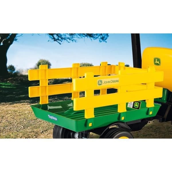 Peg Perego John Deere 2-Wheel Trailer - släp på stakesidan
