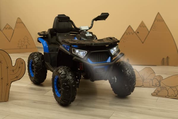 BATTERIDRIVET FORDON QUAD GIANT - BLÅ
