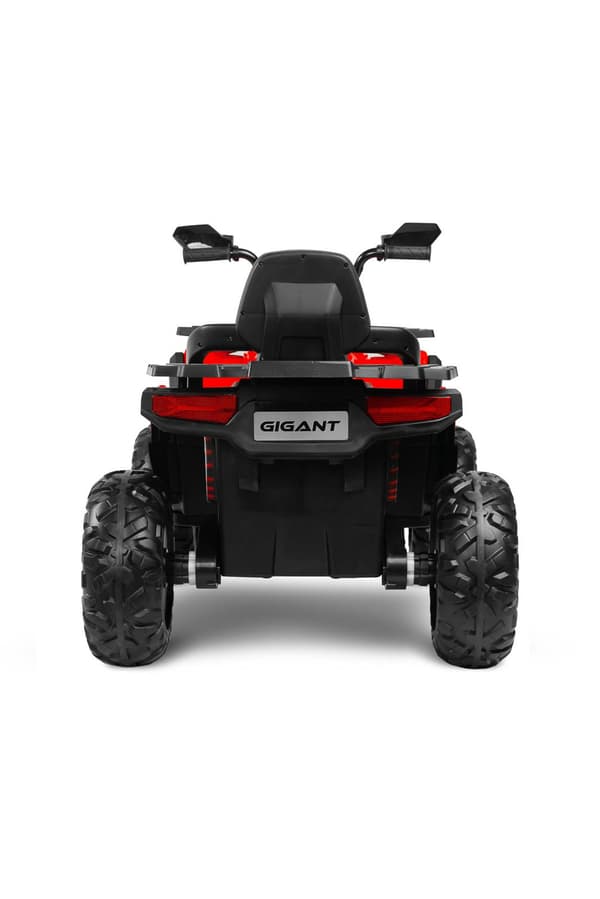 AKKUKÄYTTÖINEN AJONEUVO QUAD GIANT - PUNAINEN