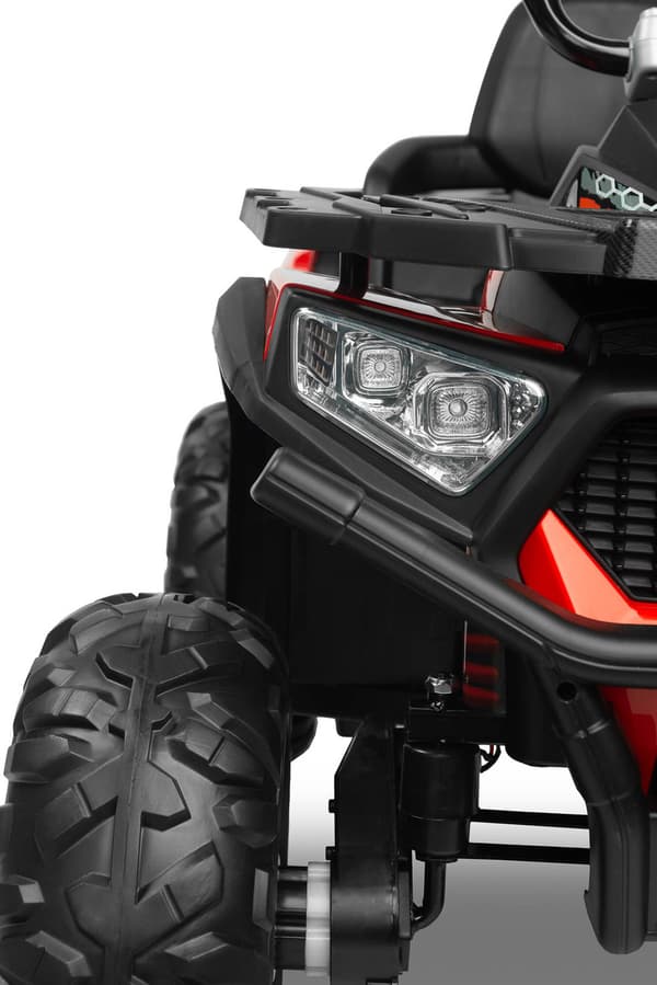 AKKUKÄYTTÖINEN AJONEUVO QUAD GIANT - PUNAINEN
