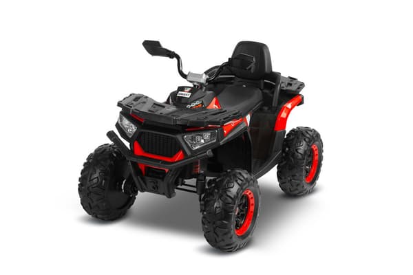 BATTERIDRIVET FORDON QUAD GIANT - RÖD