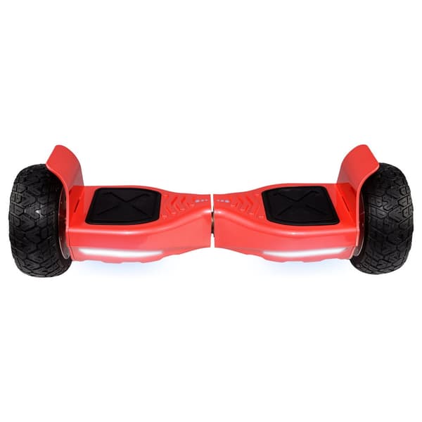Paket Hoverboard Comfort Go Kart 8.5 tums, Hummer Red, Standard Räckvidd och Svart Comfort Hoverkart, Smart Balance
