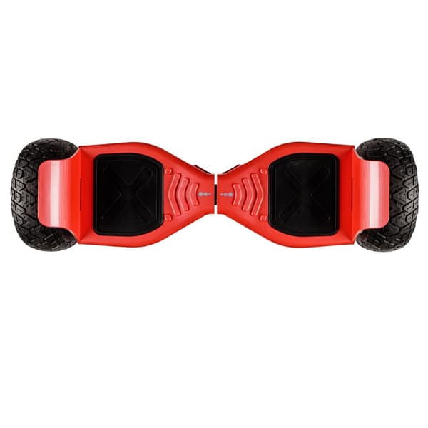 Paket Hoverboard Comfort Go Kart 8.5 tums, Hummer Red, Standard Räckvidd och Svart Comfort Hoverkart, Smart Balance