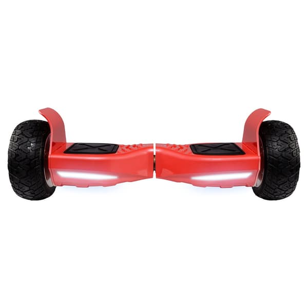 Paket Hoverboard Comfort Go Kart 8.5 tums, Hummer Red, Standard Räckvidd och Svart Comfort Hoverkart, Smart Balance