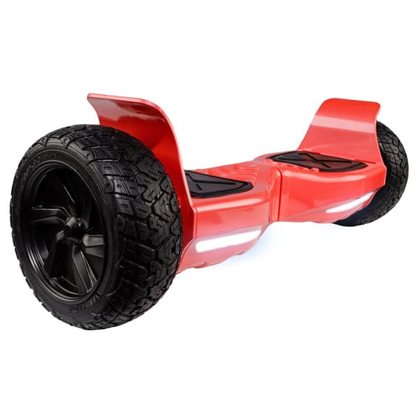 Paket Hoverboard Comfort Go Kart 8.5 tums, Hummer Red, Standard Räckvidd och Svart Comfort Hoverkart, Smart Balance