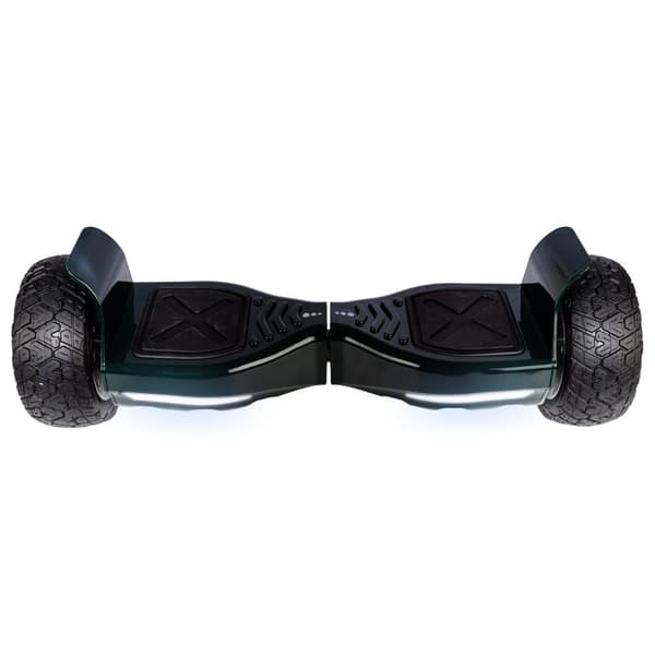 Pakke Hoverboard Go Kart med Støddæmpere, 8.5 tommer, Hummer Green, Standard Rækkevidde, og Sort Hoverkart med Støddæmpere, Smart Balance