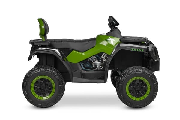BATTERIDREVET KØRETØJ RUSH - ARMY GREEN