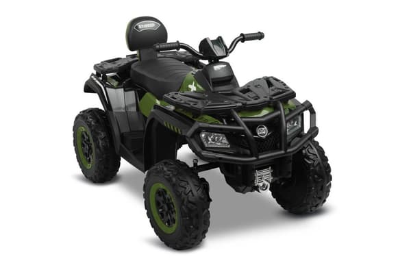 BATTERIDREVET KØRETØJ RUSH - ARMY GREEN
