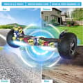 Miniatyrbild 3 av 6: Hoverboard 8,5 tum Hummer All Terrain LED Bluetooth med kraftfull motor Hip-hop idealisk present