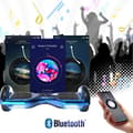 Miniatyrbild 3 av 5: 6,5 tums hoverboard med Bluetooth och LED - RCB - Perfekt present till barn Blue Chrome