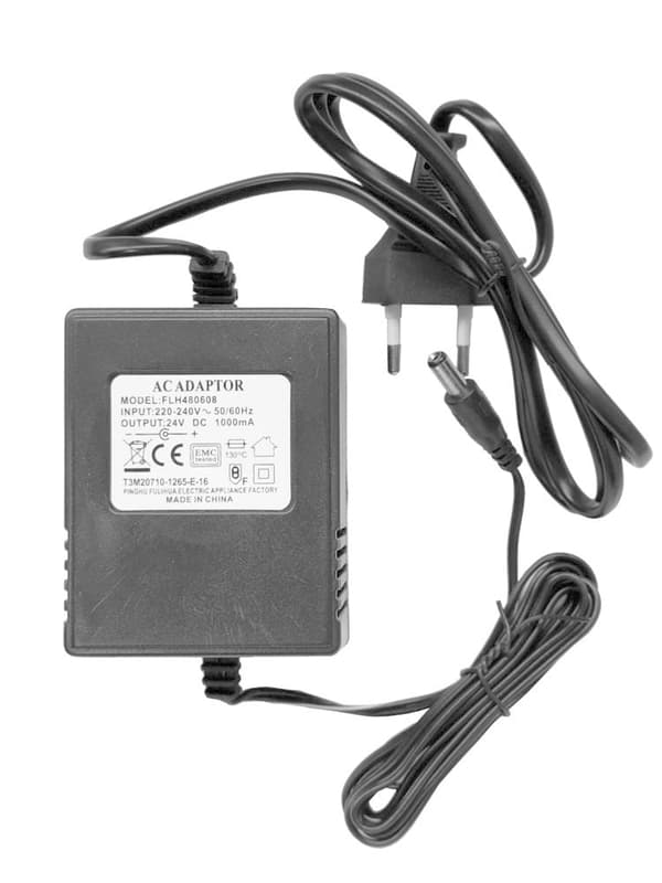 24V 1000mA Batterilader til Børnebiler - Kompakt & Effektiv