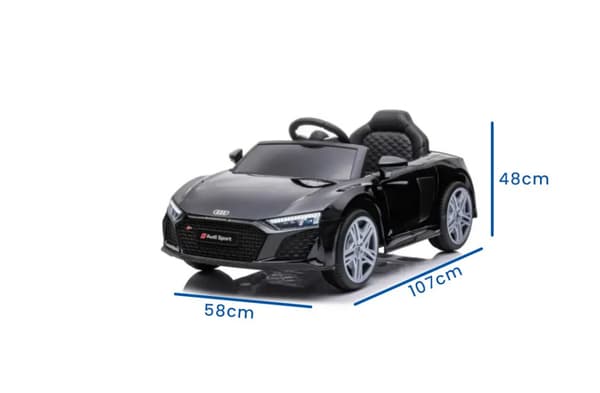 Luxury Audi R8 Sähköinen Lastenauto - Kestävä, Turvallinen Leikkiauto Nuorille Seikkailijoille