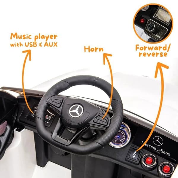 Elbil Barn 12V - Mercedes GLC Coupé - 1 till 5 år - Svart