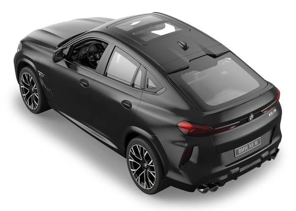 Elbil Jamara - 402122 - BMW X6 M 1:14 2,4 GHz Transparent Vindruta, LED-belysning, RC-bil