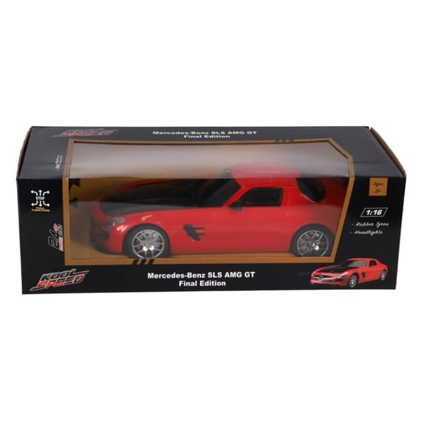 RC Mercedes-Benz SLS AMG GT Final Edition 1:16 + vaaleanpunainen/musta