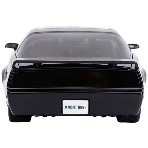 Metal Fantasy Car 1:24 JADA - K.I.T.T. - Svart - Samling med lampor