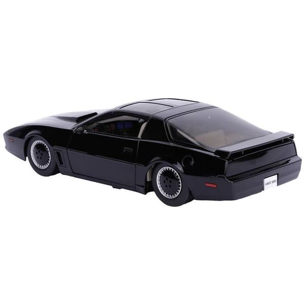 Metal Fantasy Car 1:24 JADA - K.I.T.T. - Svart - Samling med lampor