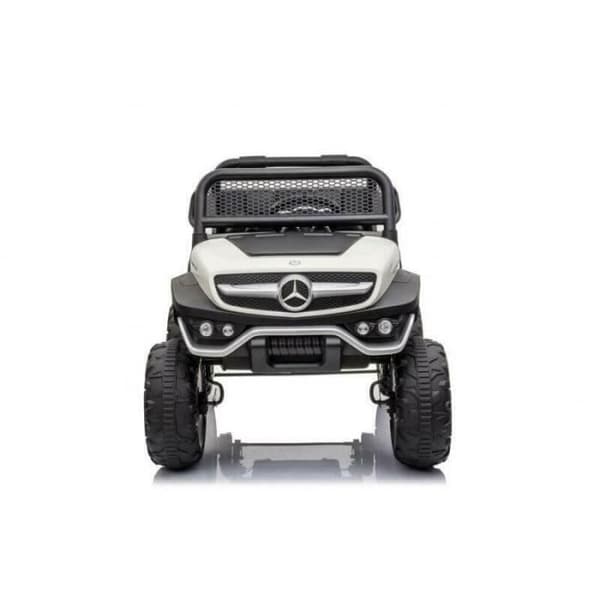 Mercedes Mini Unimog elbil - 12V - Vit