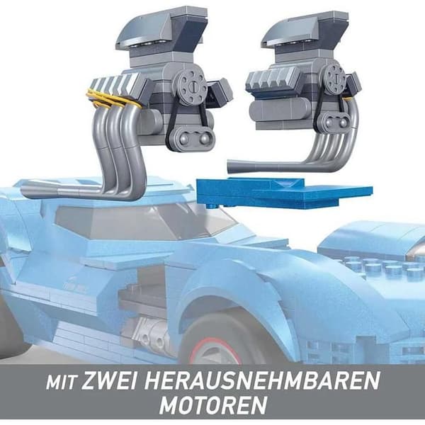Mattel Hot Wheels Twin Mill Mega Construx bilar