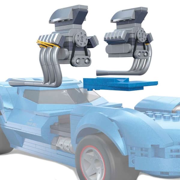 Mattel Hot Wheels Twin Mill Mega Construx bilar