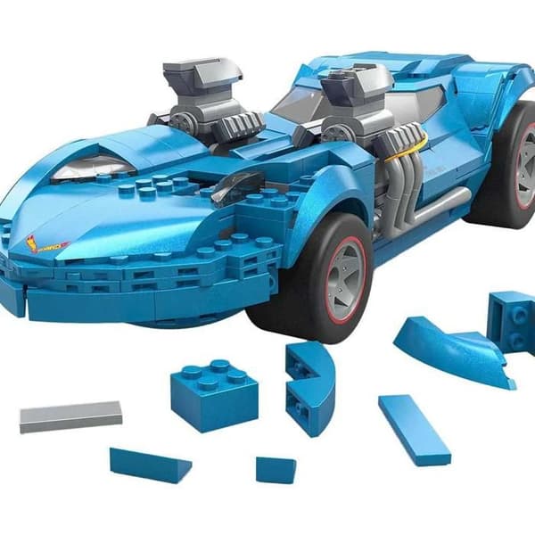 Mattel Hot Wheels Twin Mill Mega Construx bilar