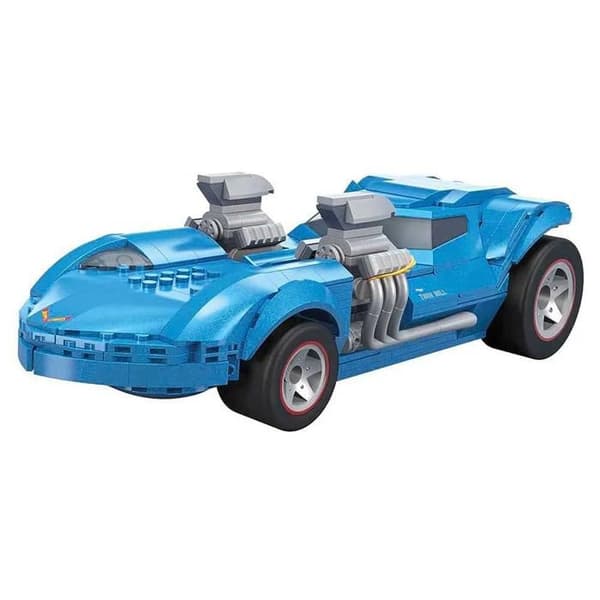 Mattel Hot Wheels Twin Mill Mega Construx bilar