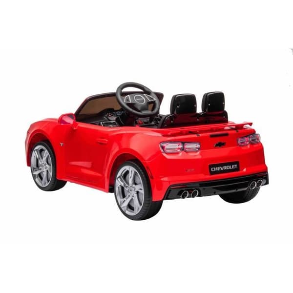 Elbil - BENEO - Chevrolet Camaro - Läderstol - 2,4 GHz fjärrkontroll - LED-lampor