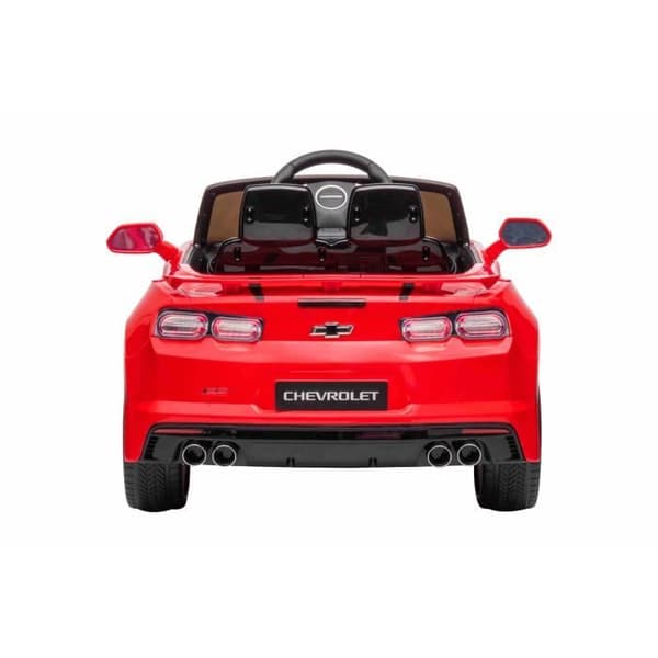 Elbil - BENEO - Chevrolet Camaro - Läderstol - 2,4 GHz fjärrkontroll - LED-lampor