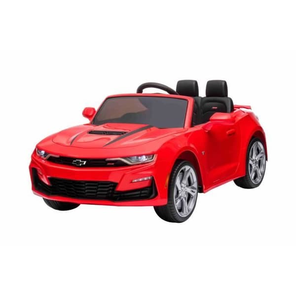 Elbil - BENEO - Chevrolet Camaro - Läderstol - 2,4 GHz fjärrkontroll - LED-lampor
